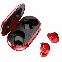 Urban Street Buds Plus True Bluetooth bežični uši za ZTE Boost MAX + sa aktivnim bukom Otkazivanje crvene