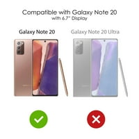Razlikovanje Clear Shootfofofofoff Hybrid futrola za Samsung Galaxy Note - TPU BUMPER Akrilni zaštitnik