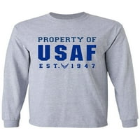 Nekretnina u USAF-u za odrasle majicu dugih rukava