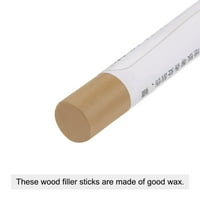 Uxcell Wood W WA punilo, popravak namještaja Crayon Touch up olovka, topla francuska bež