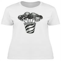 Šalica s mnogim lizalicama za majicu za lollipops-a -image by shutterstock, ženska XX-velika