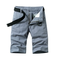 Floleo muške kratke hlače Ljeto modni muški džepni patentni zatvarač Tipke Tijelo slobodno vrijeme Alat