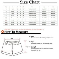 Kratke hlače za žene Žene Ljeto tiskane pet bodova Velike veličine pamučne pantalone casual pantalone