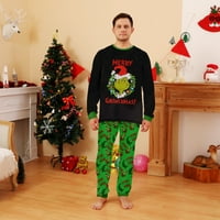 Plaid mammy i me božićne pidžame otporne na plamenu otporne na božićno otisak pidžama veličine 110-170