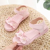 Yinguo Girls casual Neklizajući princeze potpisni meka cipele biserne sandale baby čipke za bebe cipele