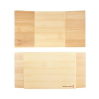 Bamboomn bambusov sushi pločak za posluživanje, pravougaonik, 8,3 5.1 1.2 prirodne boje