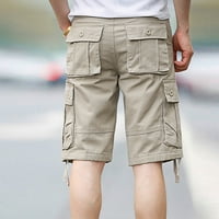 Yuwull muške kratke hlače Brze suho planinarenje trčanja Muške teretne hlače Ležerne prilike na otvorenom Stretch Lagane ljetne kratke hlače sa više džepova