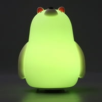 Helectqrin LED medvjedi rasadnička noćna svjetlost šarena svjetlost noćna noćna svjetlost USB punjenje