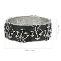 Vintage Gothic prsten gljiva ring rođendan božićnog nakita poklon za žene muškarci