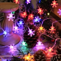 Bicoasu String Svjetla 10 Jedna božićna žica Svjetlo Santa Boot cipele čarape, 4. FT vodootporna žica