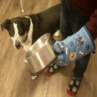 Psi i kosti smiješni kućni ljubimac spasila štenad životinjski ljubavnik Grafički novost Kuhinjski pribor
