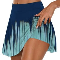 Teniska suknja za žene tiskane visokog struka rasteznih naboranih atletskog golf skroznog trčanja Skorts